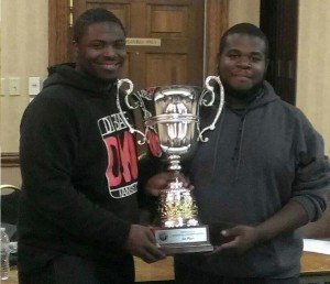 Image of Ryan Walsh(DKC graduate left) and Elijah Smith (New Jersey UDL graduate)